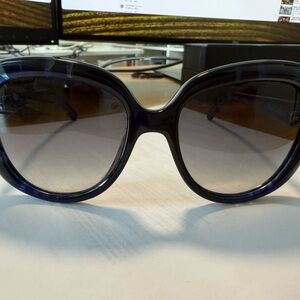 Dior tie dye1 Elegant Blue Sunglasses